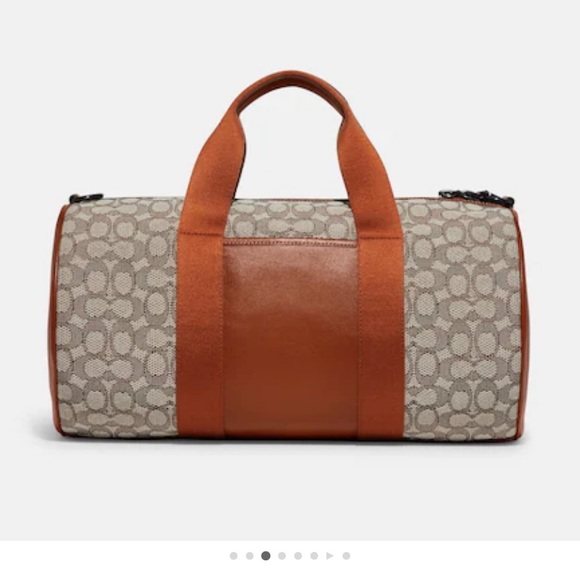 Disney X Coach Duffle In Signature Textile Jacquard NWT - Picture 2 of 12